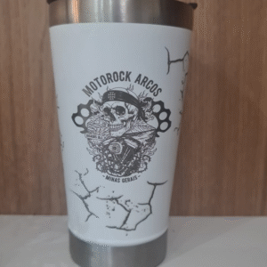 Copo MotoRock Branco Stanley